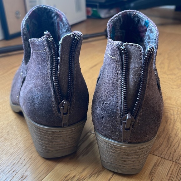 Women’s sz 10m Earth Origins ankle boots with zippers - Picture 3 of 6